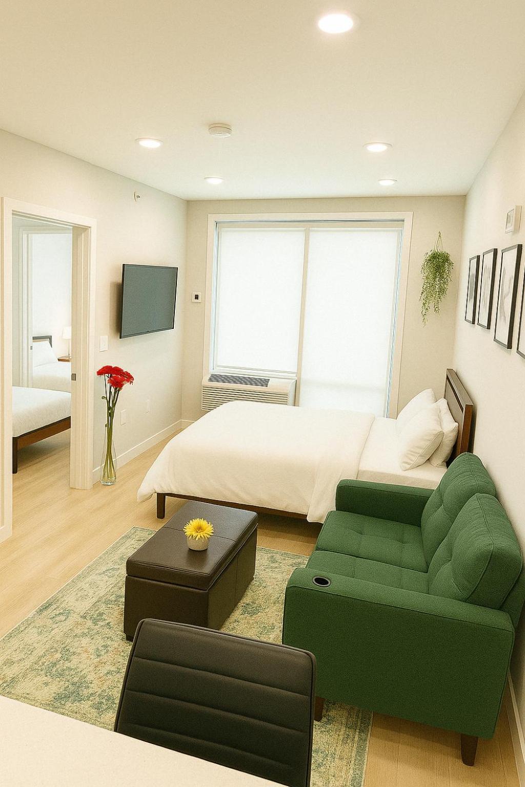 Luxury Stay For Nyc Visit Jersey City 7 Min Walk Nyc Train Station Exterior foto